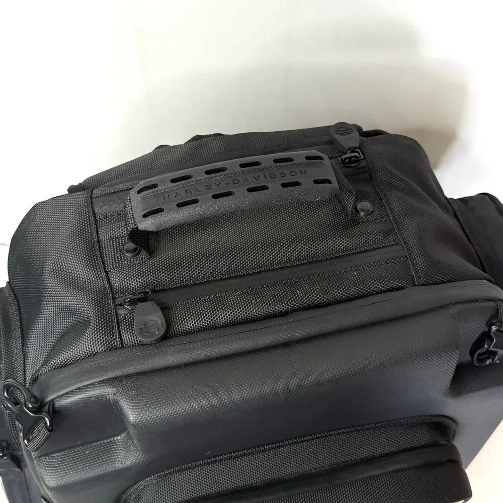 Harley Davidson Onyx Weekender Bag Backpack Premium Luggage with Cover PAINTED
